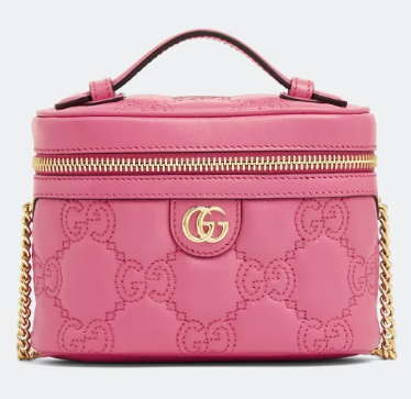 GUCCI GG Matelassé top handle mini bag